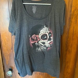 Torrid Sugar Skull T Shirt